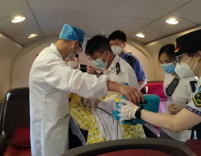 逊克县高铁转院公司